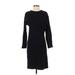 Vince. Casual Dress - Sweater Dress: Black Solid Dresses - Women's Size X-Small