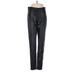 n Straight Leg Boyfriend:Philanthropy Faux Leather Pants - High Rise Straight Leg Boyfriend: Black Bottoms - Women's Size Small