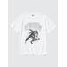 Men's Magic For All Forever Ut (Short-Sleeve Graphic T-Shirt) (Black Widow) | White | XL | UNIQLO US