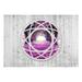 Landscape Non-pasted Wallpaper Wall Mural - Fuchsia Window View