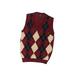 Brooks Brothers 346 Sweater Vest: Burgundy Tops - Kids Boy's Size X-Small