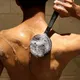 Épurateur de dos en silicone double face avec long manche brosse de bain pour le corps épurateur