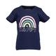 BLUE SEVEN - T-Shirt Happy Rainbow In Blau, Gr.110
