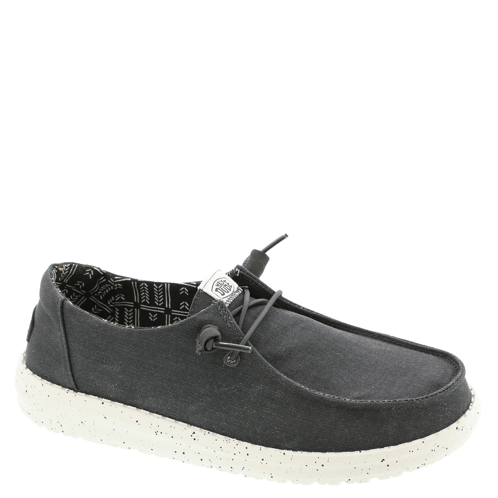 Hey Dude Wendy Canvas - Womens 12 Black Slip On Medium