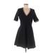 H&M L.O.G.G. Casual Dress - A-Line: Black Dresses - Women's Size Medium