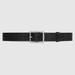 GG Rubber-effect Leather Belt