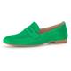 Loafer GABOR Gr. 37, grün Damen Schuhe Slip ons Slipper, Business Schuh mit Zierriegel und Blockabsatz