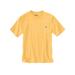 Carhartt Men's K87 Loose Fit Heavyweight Short Sleeve Pocket T-Shirt, Vivid Yellow Heather SKU - 903852