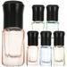 6 Pcs Octagonal Roller Bottle Essential Oil Perfume Mini Massage Plastic Cap Steel Ball Travel