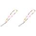 2 Pieces Anti-lost Chain Bracelet Lanyard Universal Phone Mobile Phones Lanyards for Cell