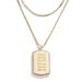 WEAR by Erin Andrews x Baublebar Boston Red Sox Dog Tag Necklace