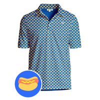 Men's Drives for Dogs Disc Golf Polo