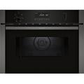 Neff C1AMG84G0B 900W Built In Microwave Oven 44L - Black/Graphite In Black/Grey