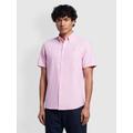 Brewer Short Sleeve Shirt In Coral Pink