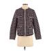 Zara Basic Jacket: Short Red Jackets & Outerwear - Women's Size Small