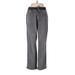 Betabrand Casual Pants - High Rise: Gray Bottoms - Women's Size Medium