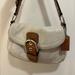 Coach Bags | Genuine Leather Coach Shoulder Bag | Color: Brown/White | Size: Os