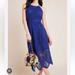 Anthropologie Dresses | Anthropologie Eri + Ali Royal Blue Lace Midi Dress Size 10 | Color: Blue | Size: 10
