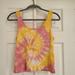 American Eagle Outfitters Tops | American Eagle Pink & Orange Tie-Dye Tank Top Size Small | Color: Orange/Pink | Size: S