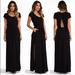 Free People Dresses | Free People Beach Audrina Black Maxi Dress Size Xs | Color: Black | Size: Xs