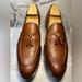 Louis Vuitton Shoes | Louis Vuitton Dress Shoes Loafers Men Brown Leather Tassel Sz 8m Made In Italy | Color: Brown | Size: 8