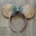Disney Accessories | Disney Minnie Mouse Ears Purple Butterfly With Pink Sequins | Color: Pink/Purple | Size: Os