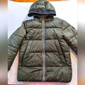 Michael Kors Jackets & Coats | Michael Kors Boys Hooded Puffer Jacket Size 10/12 | Color: Black/Green | Size: 10b