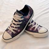 Converse Shoes | Converse Allstar Low Satin Galaxy | Color: Blue/Purple | Size: 6