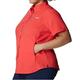 Columbia Tops | Columbia Women's Pfg Tamiami Ii Upf 40 Short Sleeve Fishing Shirt, Red Hibiscus | Color: Red | Size: Xl