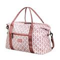 Jadyn Lola Travel Bag, Weekender/Overnight Duffel, Gym Tote Bag for Women, Men, Retro Pink, One Size, Travel Duffel Bag