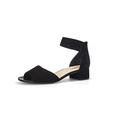 Gabor Women Sandals, Ladies Strappy Sandals,Summer Shoes,Straps,Elegant,Feminine,Light Heel,Black (Schwarz),40 EU / 6.5 UK