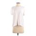 Athleta Active T-Shirt: White Activewear - Women's Size Medium