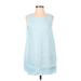 Purejill Casual Dress - Shift: Blue Dresses - Women's Size X-Small