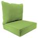 Latitude Run® Sunbrella 24" x 46.5" Outdoor Deep Seat Chair Cushion Set w/ Welt, Polyester | 6 H x 46.5 W x 24 D in | Wayfair