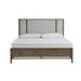 Birch Lane™ Mercer Upholstered Panel Bed Upholstered in Gray | 57 H x 62.75 W x 86.75 D in | Wayfair BDC00AE41A0E484CA2ED063A8DD69D8A