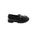 Baby Gap Flats: Loafers Chunky Heel Casual Black Print Shoes - Kids Girl's Size 9
