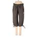 Nike Sweatpants - Mid/Reg Rise: Brown Activewear - Women's Size Small