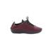 Arcopedico Sneakers: Athletic Platform Casual Burgundy Print Shoes - Women's Size 37 - Almond Toe