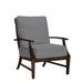 Summer Classics Croquet Patio Chair w/ Cushions | 37.75 H x 31 W x 35.75 D in | Wayfair 333717+C312H440N