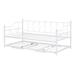 Red Barrel Studio® Daybed w/ Pop-up Trundle Metal in White | 36.8 H x 82.5 W x 78.3 D in | Wayfair 61D895B71A14499BB302FD99EABF497A