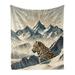 East Urban Home Ilkley Throw Blanket Fleece/Microfiber/Fleece, Polyester in Gray/White | 70 H x 50 W in | Wayfair 34CDFABAC532438F8D86A9EBA3F8291C