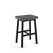 Red Barrel Studio® Ingund Counter & Bar Stool Upholstered/Metal in Gray | 26.375 H x 19.25 W x 14.375 D in | Wayfair