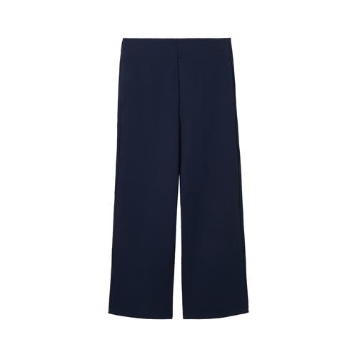 TOM TAILOR DENIM Damen Basic Culotte, blau, Uni, Gr. XL