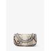 Christie Mini Python Embossed Leather Envelope Bag