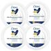 Dove Nourishing Body Care SE33 Face Hand and Body Rich Nourishment Cream for Extra Dry Skin with 48-Hour Moisturization 4-Pack 2.53 Oz Each Jar