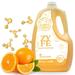 ZYFE Vitamin Hand Soap SE33 Refill - Liquid Hand Soap - Plant Derived Moisturizing Handsoap with Essential Oil Fragrance Citrus Bask - Soft Hand Wash for Kitchen & Bathroom - Lush Soft Soap 64oz