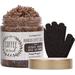 Puresoak Bath Arabica Coffee CM31 Body Scrub Set Gift Scrub for Exfoliate & Moisturize Body Skin Face Hand Foot Scrub Set Gifts For Women & Men Bath Set-10.6OZ Coffee Scrub & Free Scrub Gloves