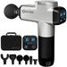 Cryotex Massage Gun â€“ Back & Neck Deep Tissue Handheld Percussion Massager â€“ Six Different Heads for Different Muscle Groups - 30 Speed Levels