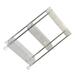 Tier Rolling Cart Corner Shelf Stand 3 -Tier Multi-layer Rack Plastic Stainless Steel Storage Kitchen Utentsils