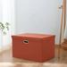 Summer Savings! Pretxorve Foldable Storage Box Household Large Capacity Storage Box Thickened Toy Sorting Box Red